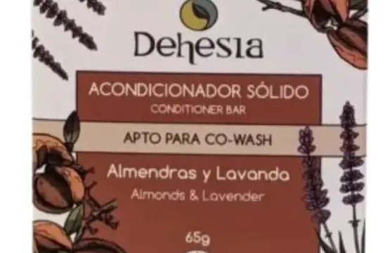 Dehesia Acondicionador Sólido BIO con Almendras y Lavanda 65g